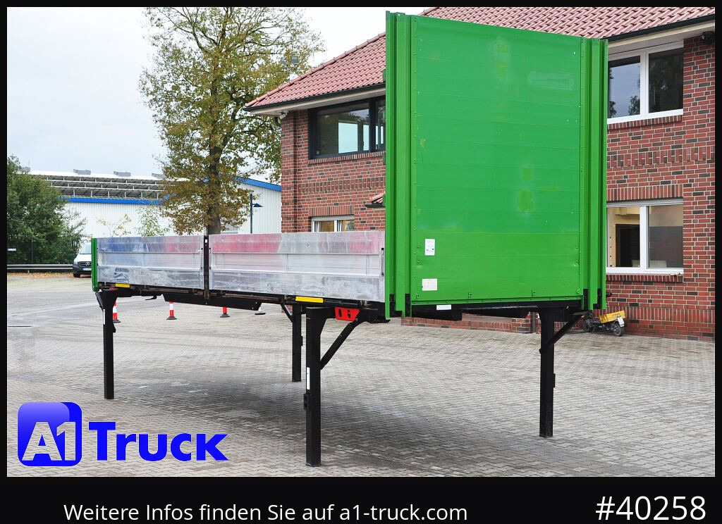 KOEGEL WB 7.45, Bordwand, Plattform, Pritsche, - Carrocería abierta: foto 1 KOEGEL WB 7.45, Bordwand, Plattform, Pritsche, - Carrocería abierta: foto 1