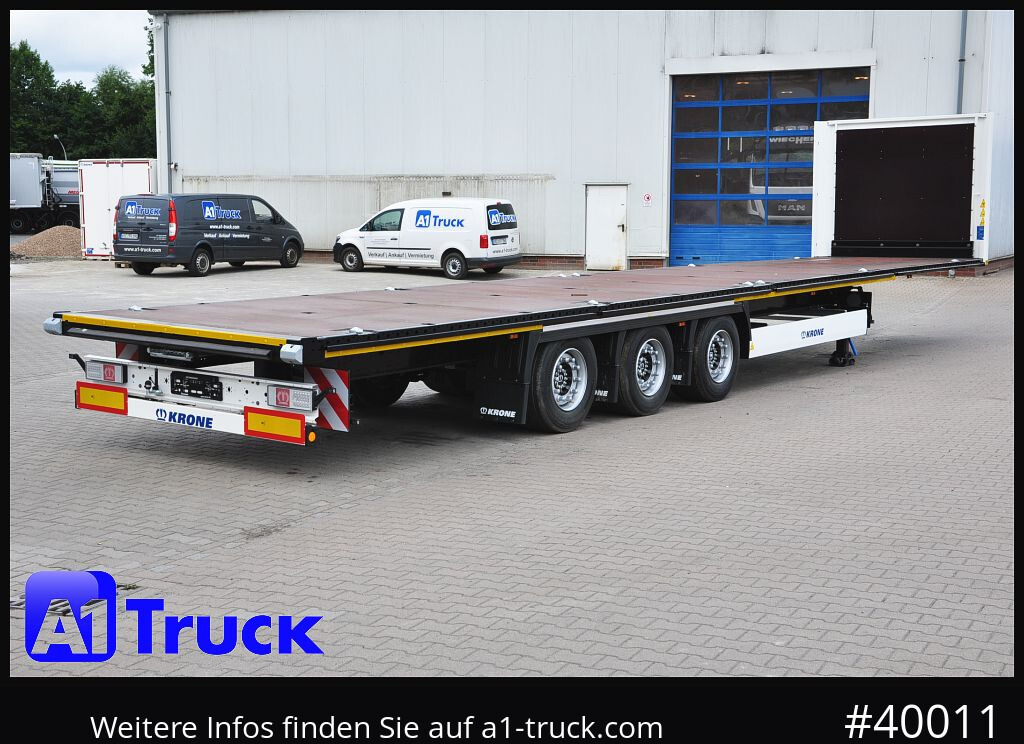 Semirremolque plataforma/ Caja abierta nuevo KRONE 5 x SD, Mega, Twistlock, Container, NEU: foto 8