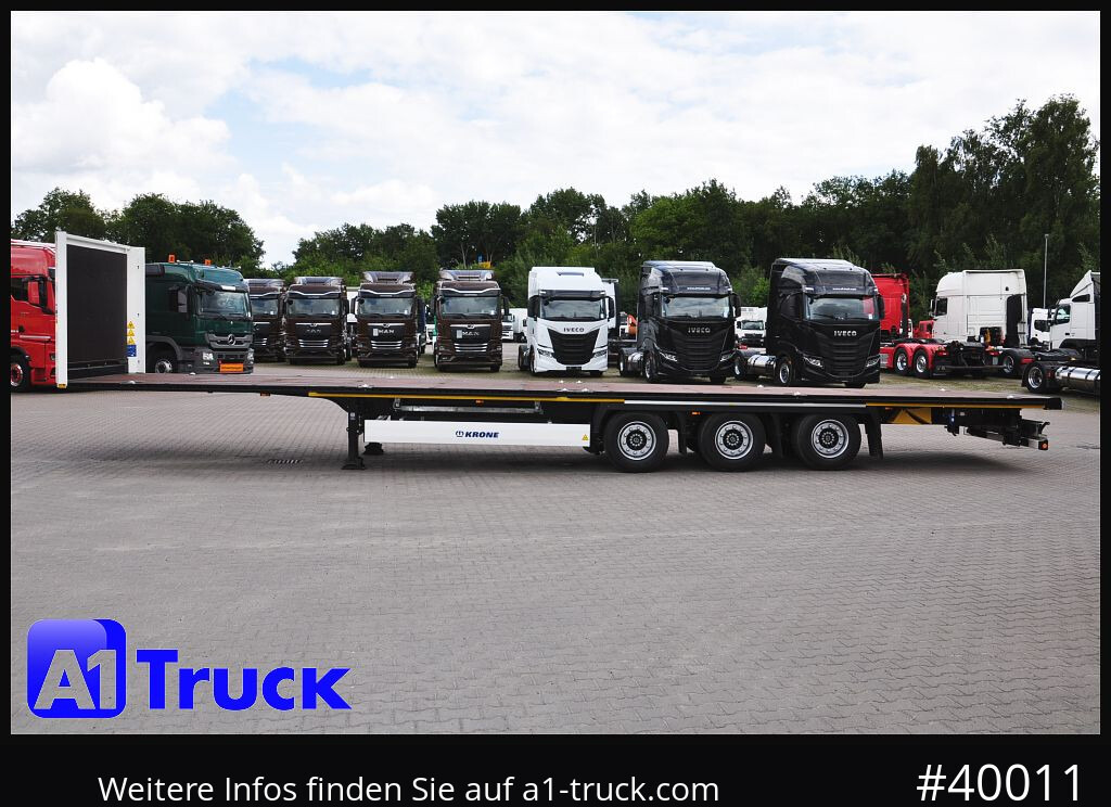 Semirremolque plataforma/ Caja abierta nuevo KRONE 5 x SD, Mega, Twistlock, Container, NEU: foto 7