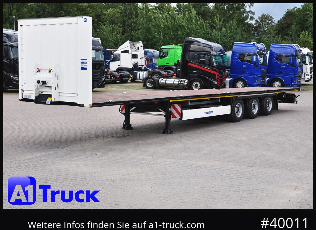 Semirremolque plataforma/ Caja abierta nuevo KRONE 5 x SD, Mega, Twistlock, Container, NEU: foto 11