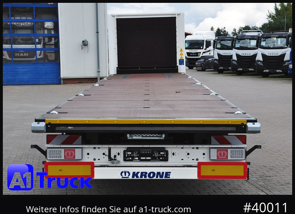 Semirremolque plataforma/ Caja abierta nuevo KRONE 5 x SD, Mega, Twistlock, Container, NEU: foto 9