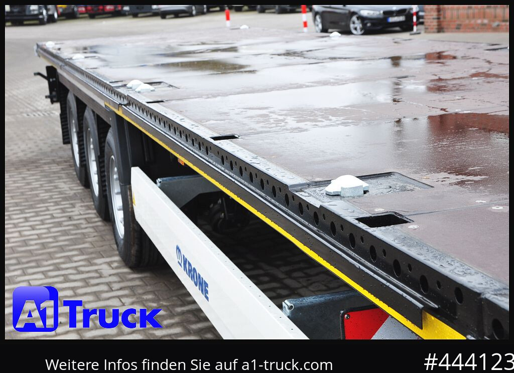 KRONE 5 x SD, Mega, Twistlock, Container, NEU, ohne Zulassung - Semirremolque plataforma/ Caja abierta: foto 4 KRONE 5 x SD, Mega, Twistlock, Container, NEU, ohne Zulassung - Semirremolque plataforma/ Caja abierta: foto 4