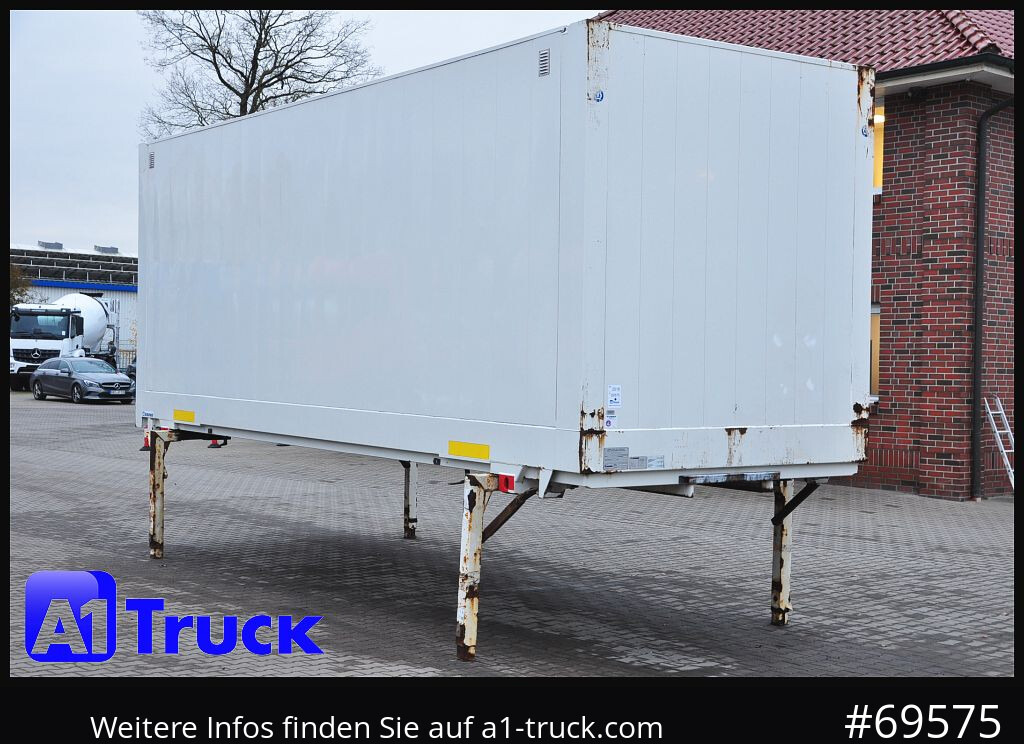 KRONE BDF 7,45 Koffer, Textil 2750mm innen, 20 x vorhanden - Caja cerrada: foto 1 KRONE BDF 7,45 Koffer, Textil 2750mm innen, 20 x vorhanden - Caja cerrada: foto 1