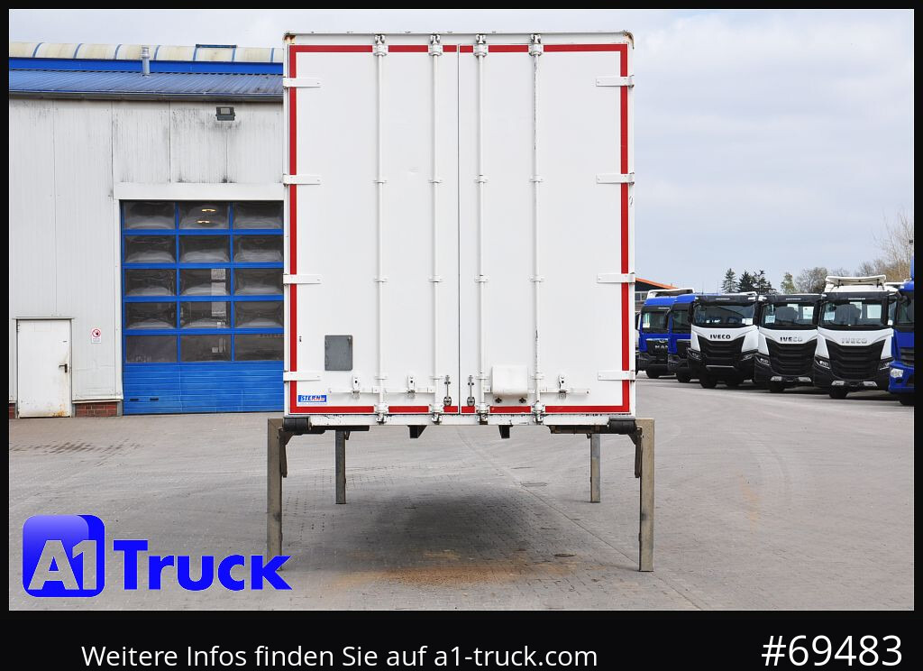 Caja cerrada KRONE BDF 7,45 Wechselbrücke, 2690mm Innenhöhe, verzinkt: foto 12