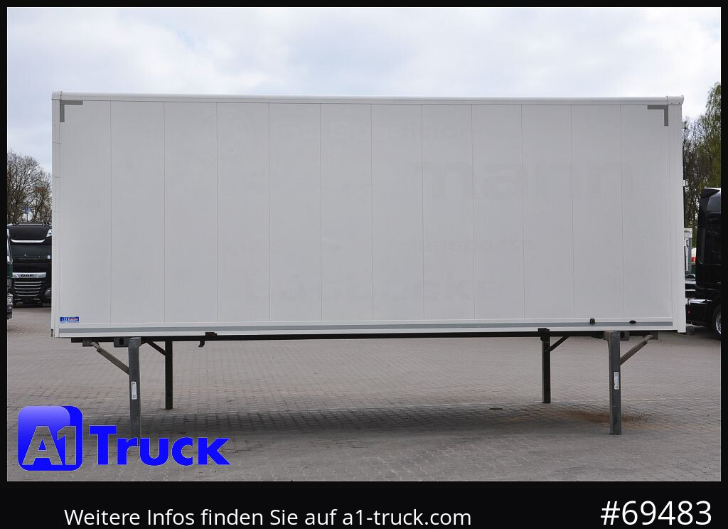 Caja cerrada KRONE BDF 7,45 Wechselbrücke, 2690mm Innenhöhe, verzinkt: foto 14