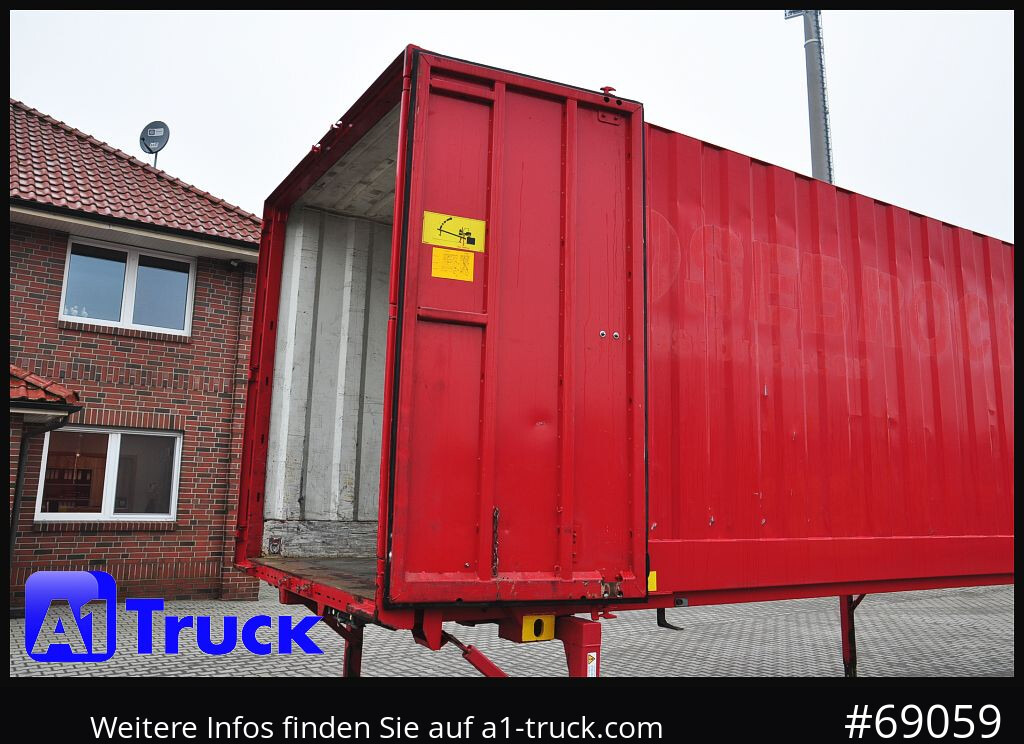 KRONE BDF 7,45 Wechselbrücke Koffer, Zurrösen in den Seitenwänden - Caja cerrada: foto 3 KRONE BDF 7,45 Wechselbrücke Koffer, Zurrösen in den Seitenwänden - Caja cerrada: foto 3