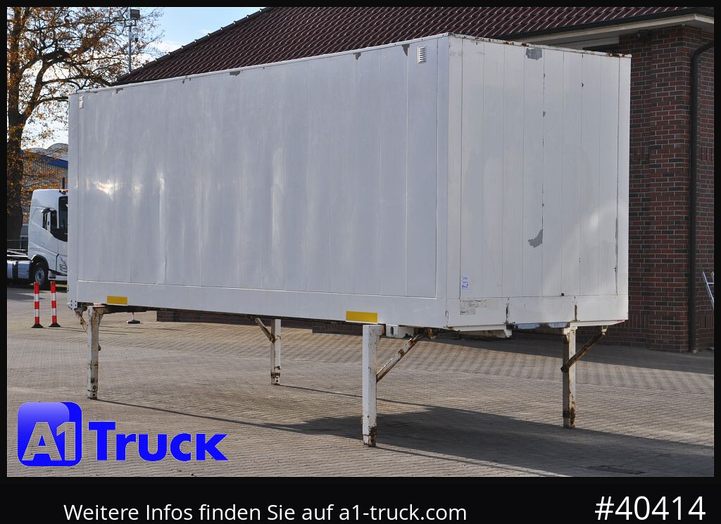 KRONE BDF 7,45 Wechselbrücke, Portaltür, Holzverkleidung innen - Caja cerrada: foto 1 KRONE BDF 7,45 Wechselbrücke, Portaltür, Holzverkleidung innen - Caja cerrada: foto 1