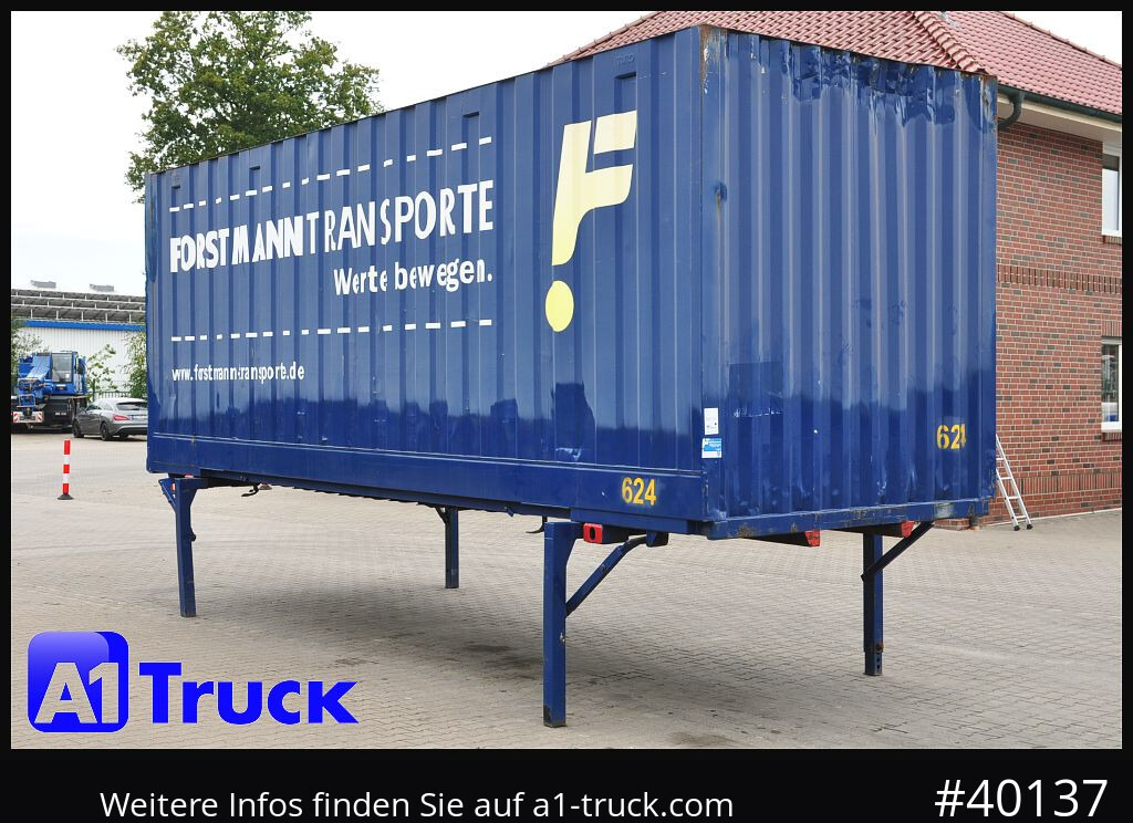 KRONE BDF 7,82 Container, 2700mm Innenhöhe, Portaltür - Contenedor marítimo: foto 1 KRONE BDF 7,82 Container, 2700mm Innenhöhe, Portaltür - Contenedor marítimo: foto 1