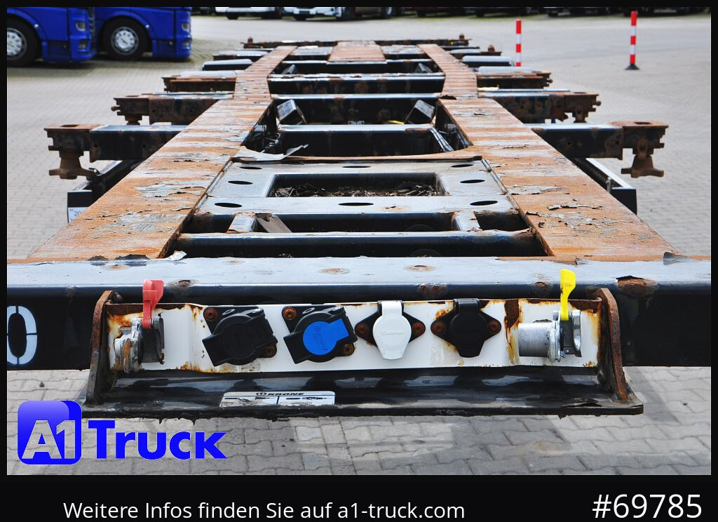 KRONE SDC, Lift SAF, 2x20/30/40 - Semirremolque portacontenedore/ Intercambiable: foto 5 KRONE SDC, Lift SAF, 2x20/30/40 - Semirremolque portacontenedore/ Intercambiable: foto 5