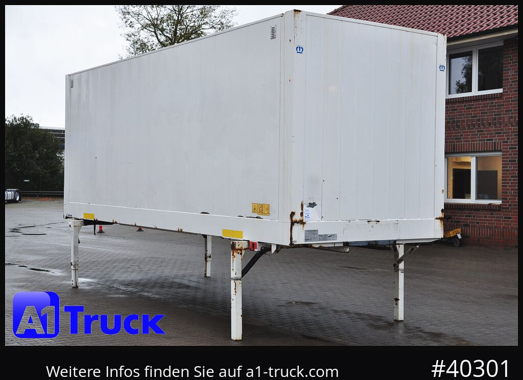 KRONE WB BDF 7,45 Koffer,  2720mm innen, Zurrösen - Caja cerrada: foto 1 KRONE WB BDF 7,45 Koffer,  2720mm innen, Zurrösen - Caja cerrada: foto 1