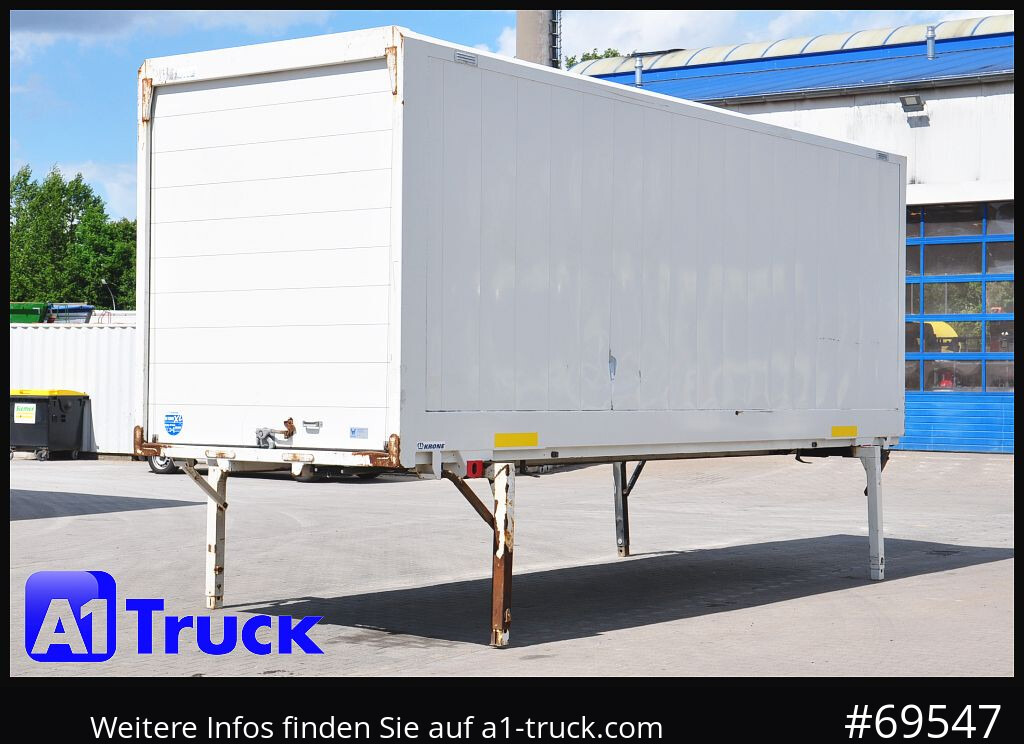 Caja cerrada KRONE WB BDF 7,45 Koffer,  2750mm innen, 20 x vorhanden: foto 9