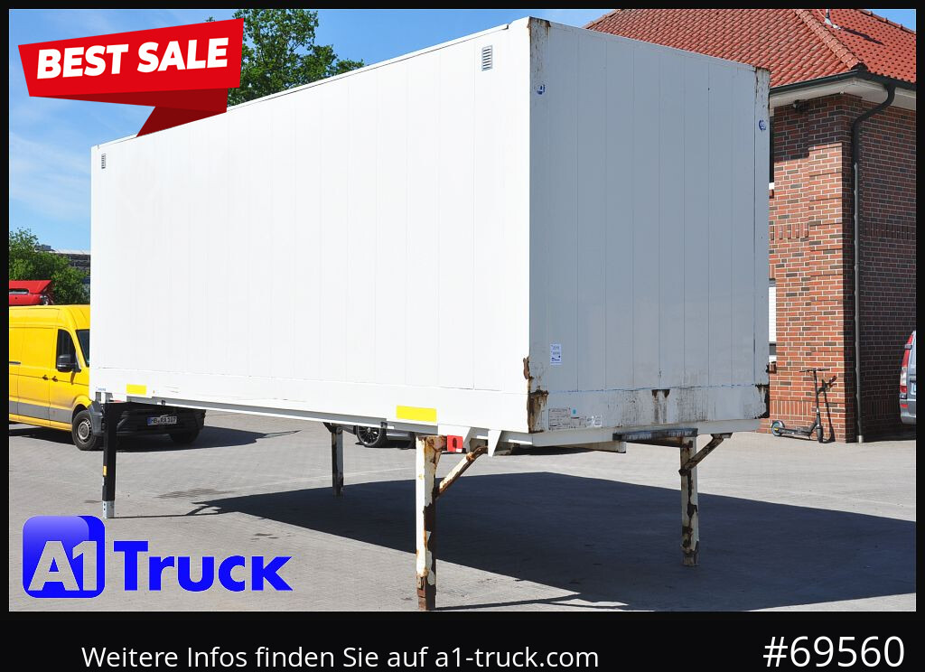 KRONE WB BDF 7,45 Koffer,  2750mm innen, 20 x vorhanden - Caja cerrada: foto 1 KRONE WB BDF 7,45 Koffer,  2750mm innen, 20 x vorhanden - Caja cerrada: foto 1