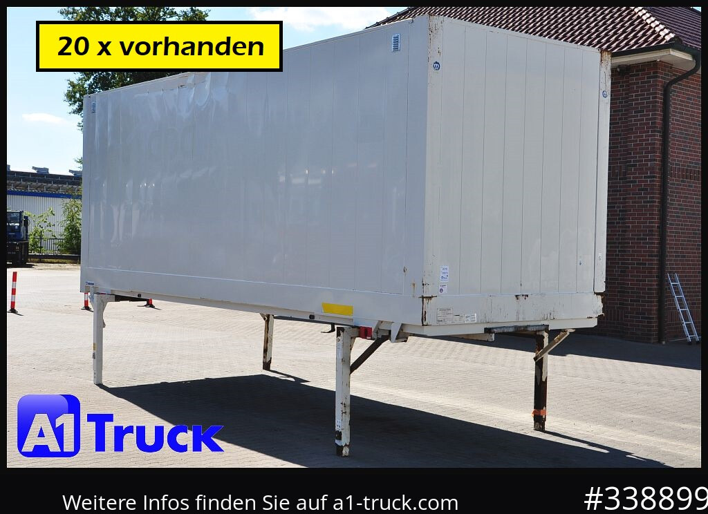 KRONE WB BDF 7,45 Koffer,  2750mm innen, 20 x vorhanden - Caja cerrada: foto 1 KRONE WB BDF 7,45 Koffer,  2750mm innen, 20 x vorhanden - Caja cerrada: foto 1