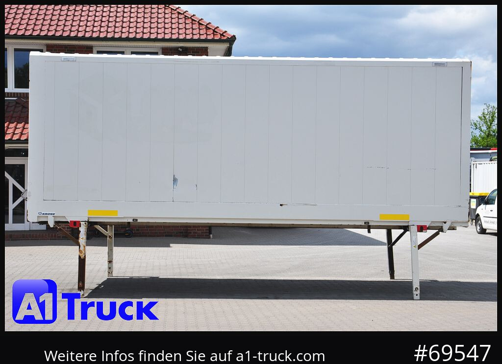 Caja cerrada KRONE WB BDF 7,45 Koffer,  2750mm innen, 20 x vorhanden: foto 8