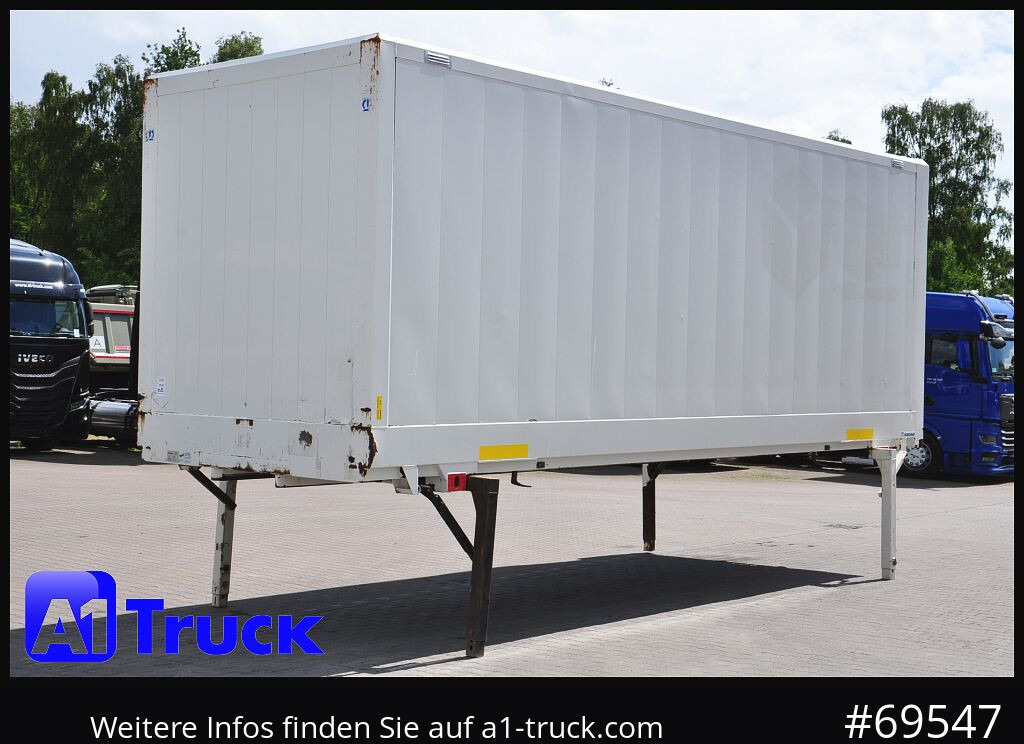 Caja cerrada KRONE WB BDF 7,45 Koffer,  2750mm innen, 20 x vorhanden: foto 13