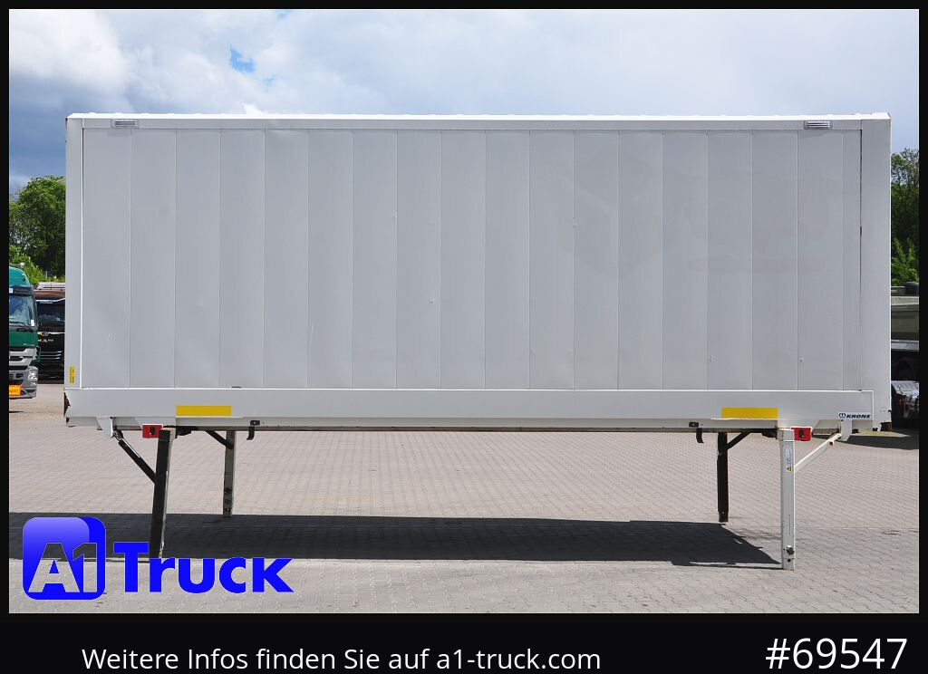 Caja cerrada KRONE WB BDF 7,45 Koffer,  2750mm innen, 20 x vorhanden: foto 12