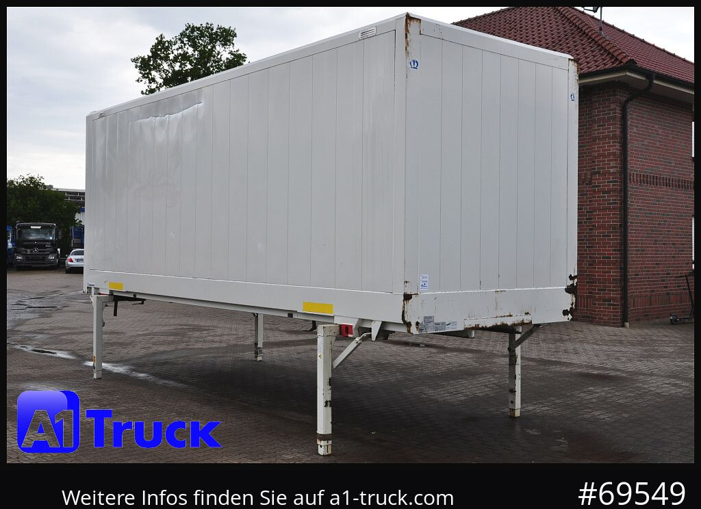 KRONE WB BDF 7,45 Koffer,  2750mm innen, - Caja cerrada: foto 1 KRONE WB BDF 7,45 Koffer,  2750mm innen, - Caja cerrada: foto 1