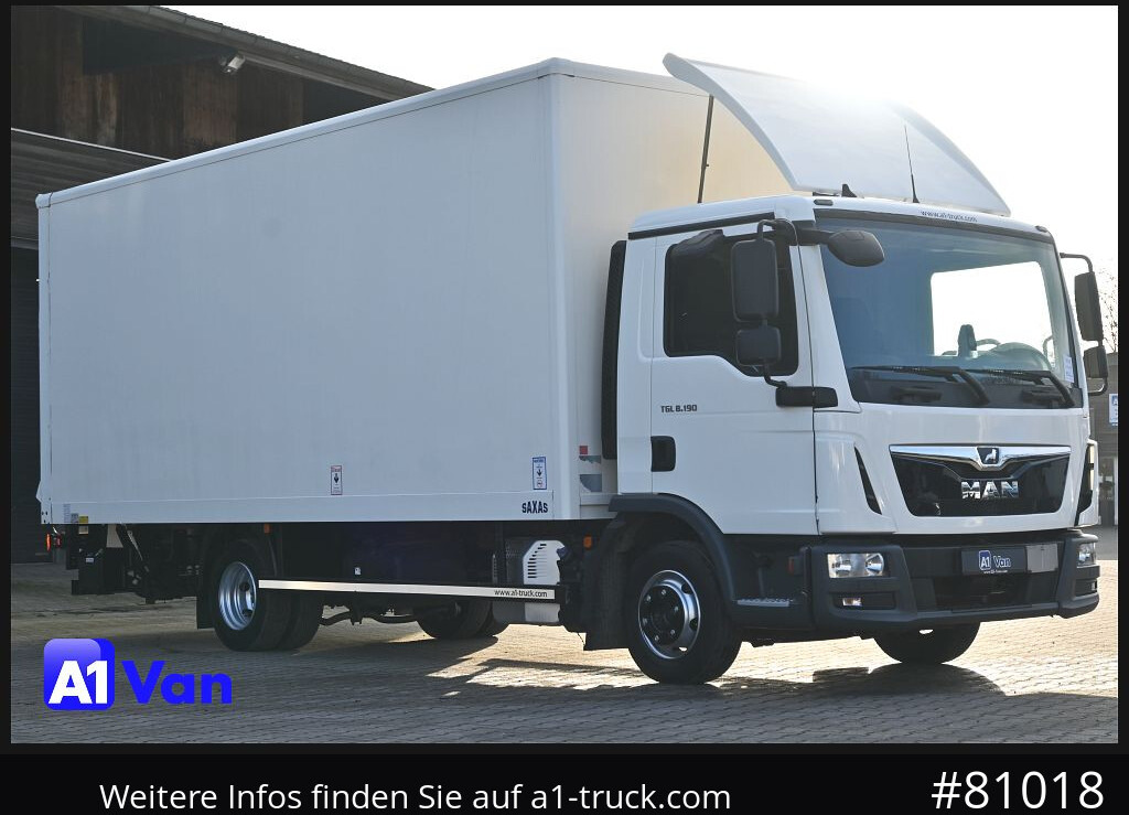 MAN TGL 8.190 4x2, Klima, LBW, Rockinger - Furgoneta caja cerrada: foto 1 MAN TGL 8.190 4x2, Klima, LBW, Rockinger - Furgoneta caja cerrada: foto 1