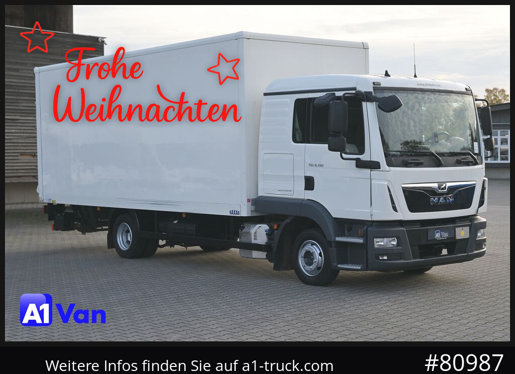 MAN TGL 8.190 4x2 L-Haus Schlafkabine - Furgoneta caja cerrada: foto 1 MAN TGL 8.190 4x2 L-Haus Schlafkabine - Furgoneta caja cerrada: foto 1
