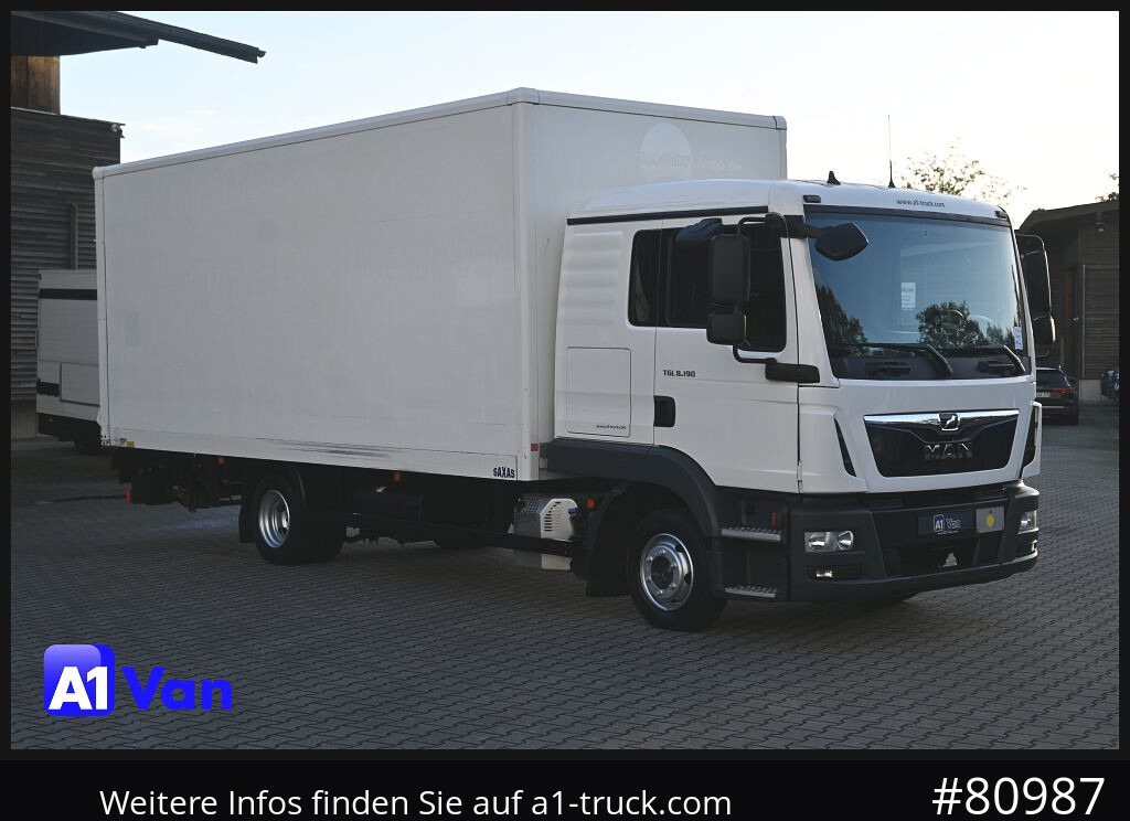 MAN TGL 8.190 4x2 L-Haus Schlafkabine - Furgoneta caja cerrada: foto 1 MAN TGL 8.190 4x2 L-Haus Schlafkabine - Furgoneta caja cerrada: foto 1