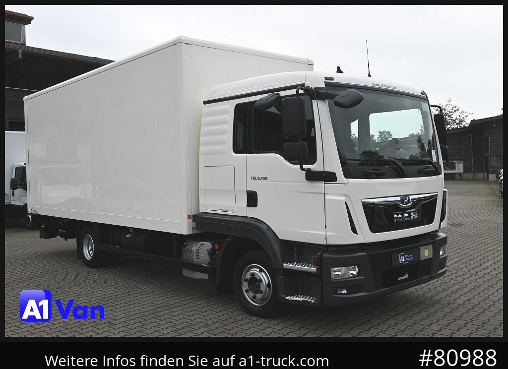 MAN TGL 8.190 4x2 L-Haus Schlafkabine - Furgoneta caja cerrada: foto 1 MAN TGL 8.190 4x2 L-Haus Schlafkabine - Furgoneta caja cerrada: foto 1