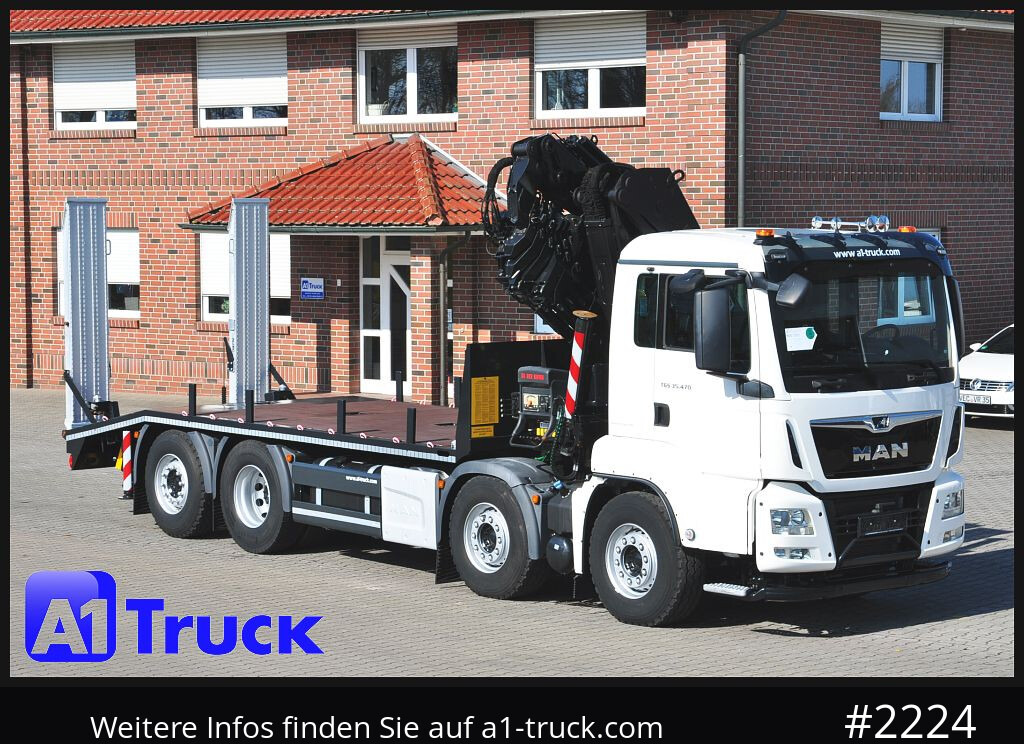 MAN TGS 35.470, Hiab SX 322 E6 Jib, 8x2 - Camión grúa: foto 1 MAN TGS 35.470, Hiab SX 322 E6 Jib, 8x2 - Camión grúa: foto 1