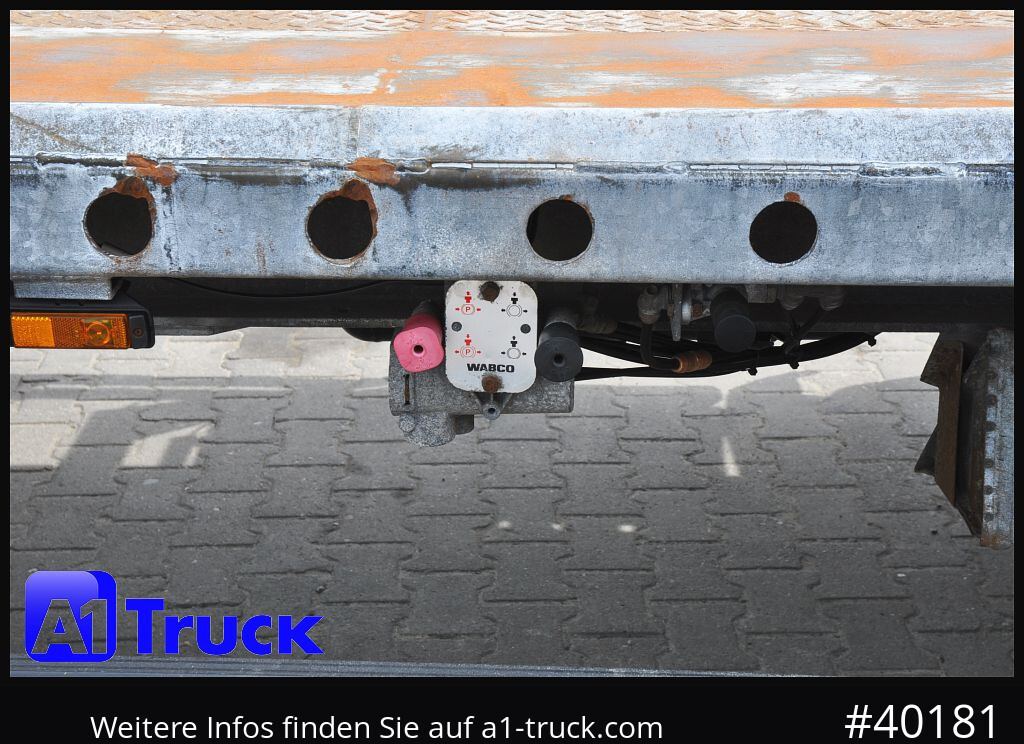 MEILLER HKM, HMA f Absetzcontainer, BPW verzinkt, Luft - Remolque multilift/ Portacontenedores de cadenas: foto 4 MEILLER HKM, HMA f Absetzcontainer, BPW verzinkt, Luft - Remolque multilift/ Portacontenedores de cadenas: foto 4