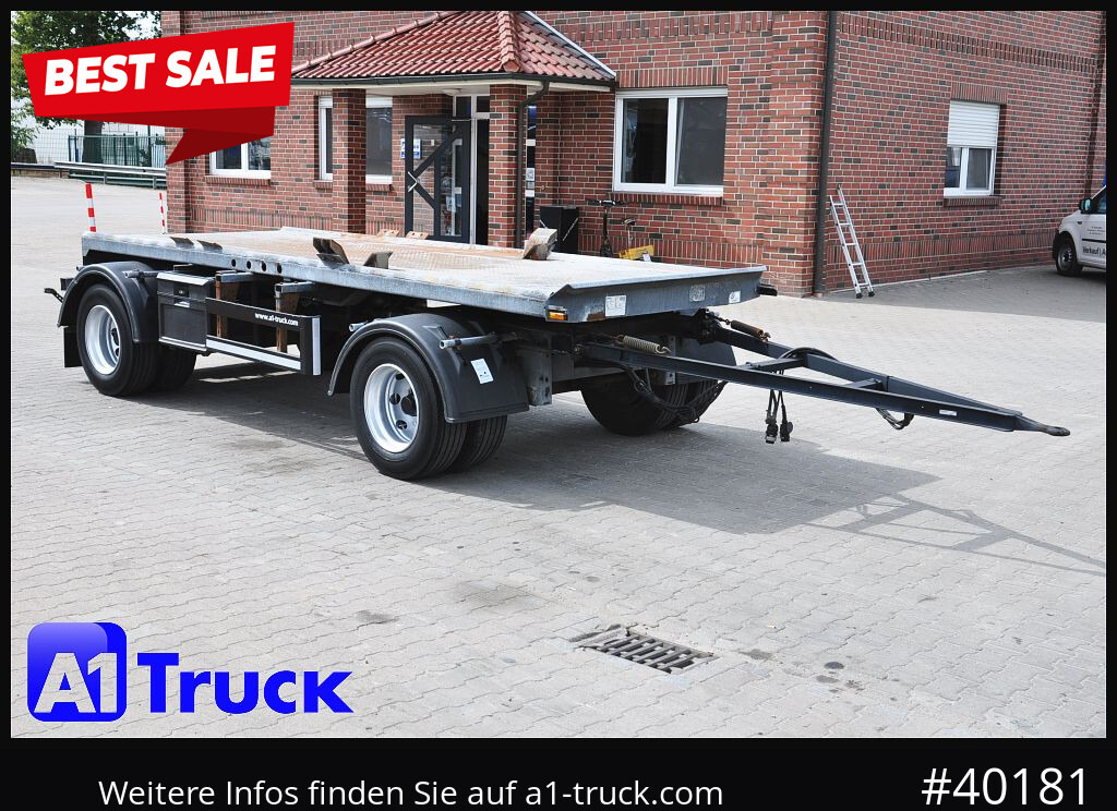 MEILLER HKM, HMA f Absetzcontainer, BPW verzinkt, Luft - Remolque multilift/ Portacontenedores de cadenas: foto 1 MEILLER HKM, HMA f Absetzcontainer, BPW verzinkt, Luft - Remolque multilift/ Portacontenedores de cadenas: foto 1