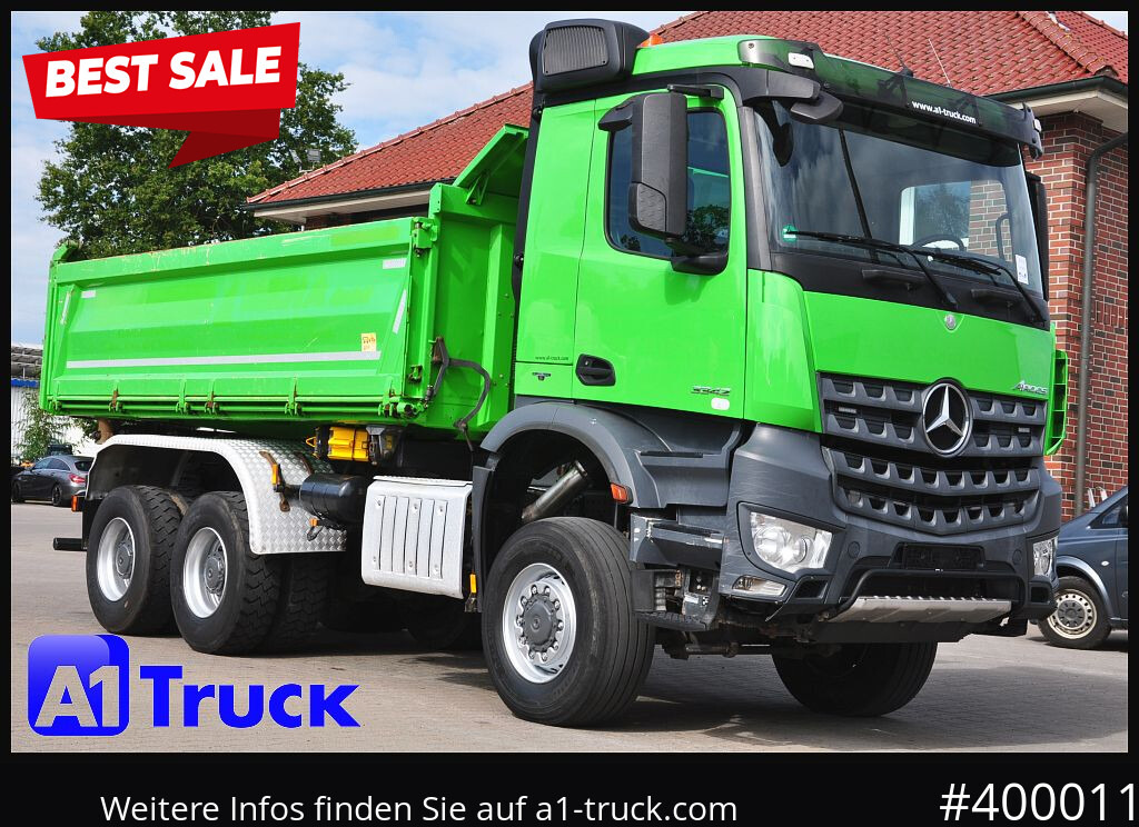MERCEDES-BENZ Arcos 3342 BB, 6X6 Meiller Bordmatik - Camión volquete: foto 1 MERCEDES-BENZ Arcos 3342 BB, 6X6 Meiller Bordmatik - Camión volquete: foto 1