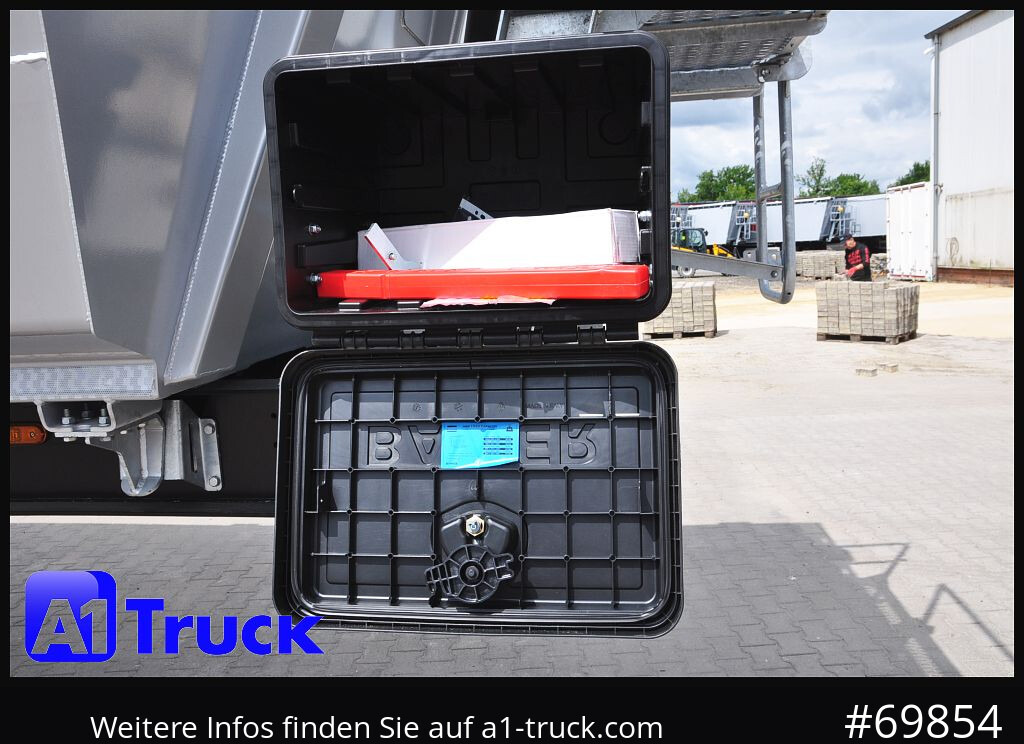 REISCH Mega 28m³ Lift Stahl SAF Hardox - Semirremolque volquete: foto 3 REISCH Mega 28m³ Lift Stahl SAF Hardox - Semirremolque volquete: foto 3