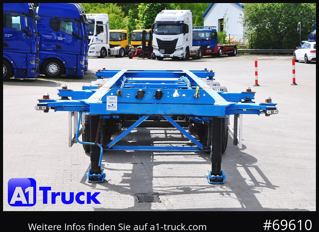 ROHR ADR, Alufelgen, 20- 30 Fuss Container - Semirremolque portacontenedore/ Intercambiable: foto 2 ROHR ADR, Alufelgen, 20- 30 Fuss Container - Semirremolque portacontenedore/ Intercambiable: foto 2