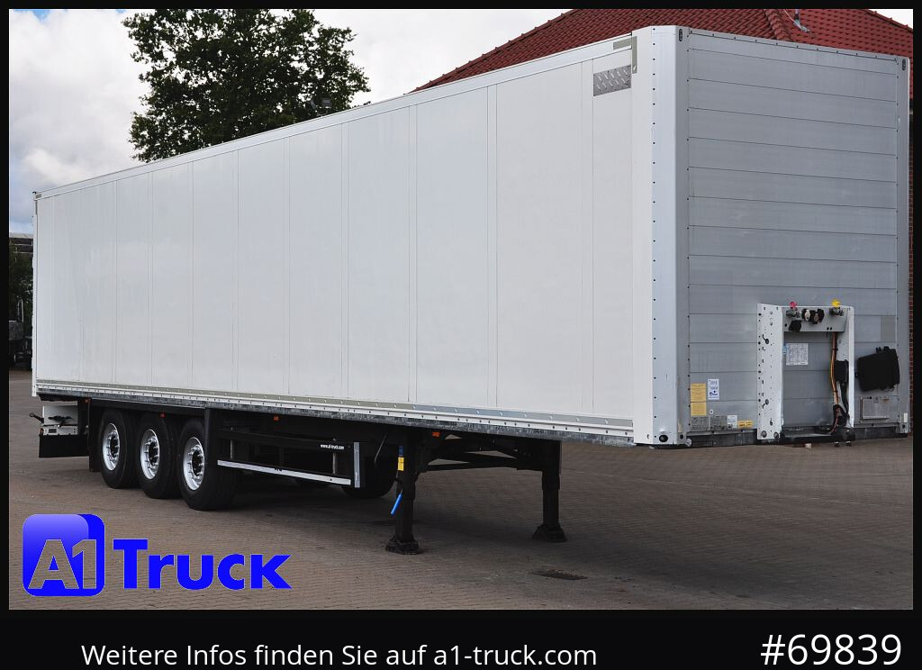 SCHMITZ SCB S3B Koffer, Trockenfracht, - Semirremolque caja cerrada: foto 1 SCHMITZ SCB S3B Koffer, Trockenfracht, - Semirremolque caja cerrada: foto 1