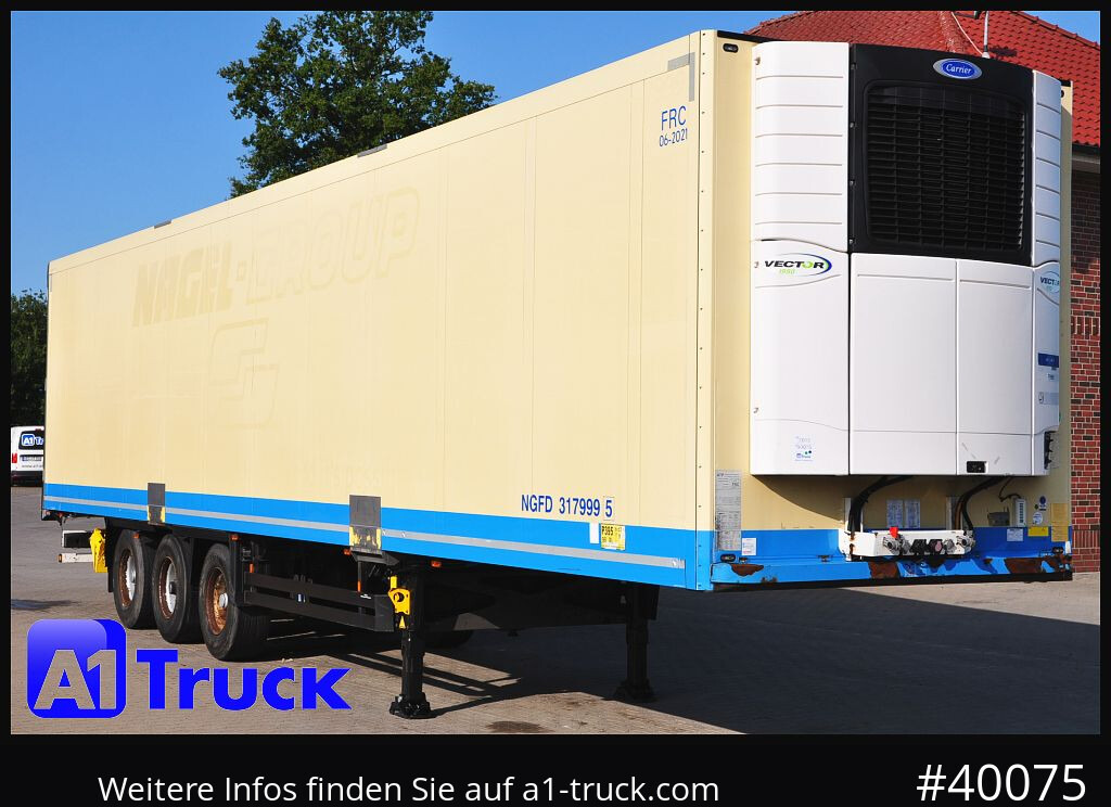 SCHMITZ SKO FP60, Carrier 1950. Doppelstock Lift, - Semirremolque frigorífico: foto 1 SCHMITZ SKO FP60, Carrier 1950. Doppelstock Lift, - Semirremolque frigorífico: foto 1