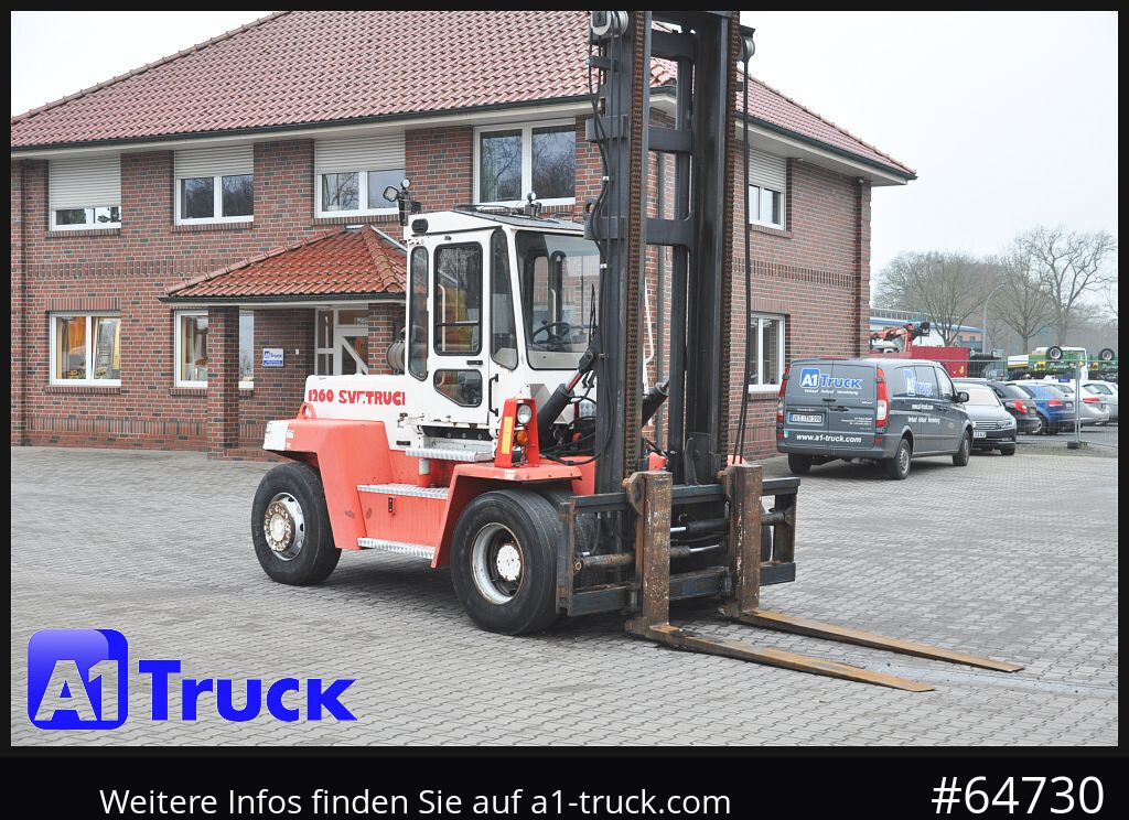 SVETRUCK Kalmar Svetruck 1260-30 Zinkenverstellung - Carretilla elevadora diésel: foto 1 SVETRUCK Kalmar Svetruck 1260-30 Zinkenverstellung - Carretilla elevadora diésel: foto 1