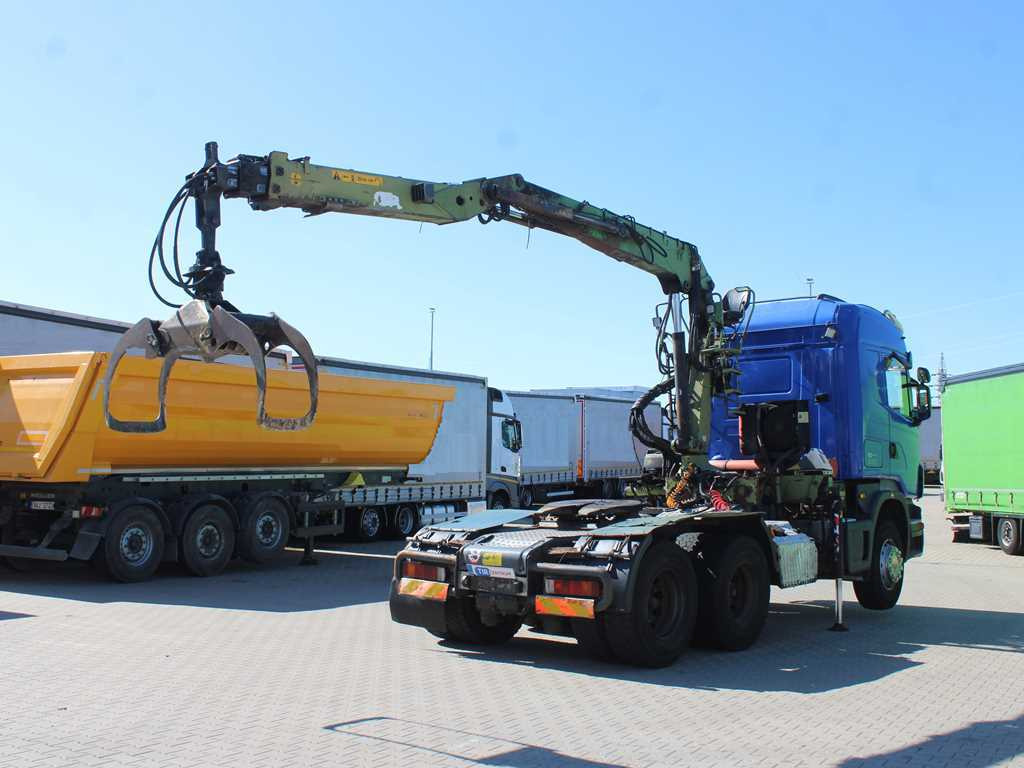 Scania R420, 6x4, EURO 3, HYDRAULIC ARM LOGLIFT F135ZT94A, LIGHTS - Cabeza tractora: foto 4 Scania R420, 6x4, EURO 3, HYDRAULIC ARM LOGLIFT F135ZT94A, LIGHTS - Cabeza tractora: foto 4