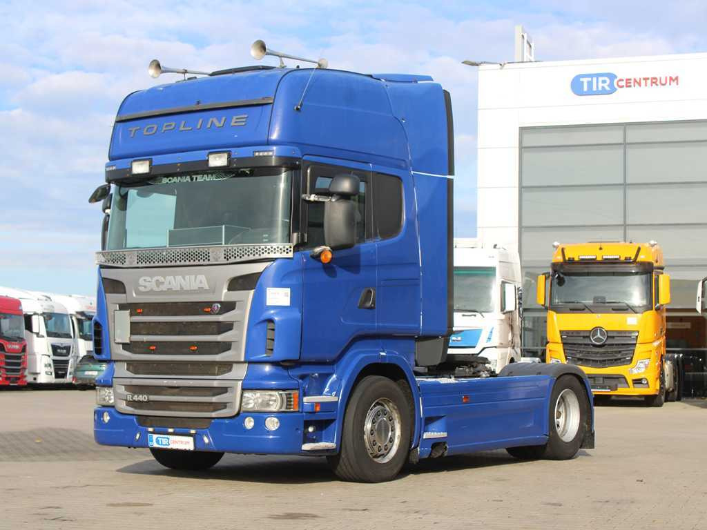 Scania R440, EURO 5, RETARDER, INDEPENDENT AIR CONDITIONING, DUAL-CIRCUIT HYDRAULICS - Cabeza tractora: foto 1 Scania R440, EURO 5, RETARDER, INDEPENDENT AIR CONDITIONING, DUAL-CIRCUIT HYDRAULICS - Cabeza tractora: foto 1