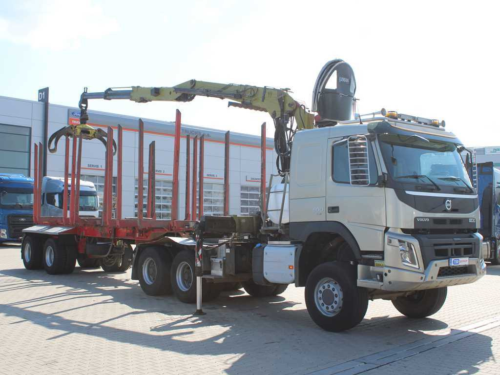 Volvo FMX 500, 6X6, LOGLIFT F265Z95 + DOLL trailer (2007) - Cabeza tractora, Semirremolque forestal: foto 4 Volvo FMX 500, 6X6, LOGLIFT F265Z95 + DOLL trailer (2007) - Cabeza tractora, Semirremolque forestal: foto 4