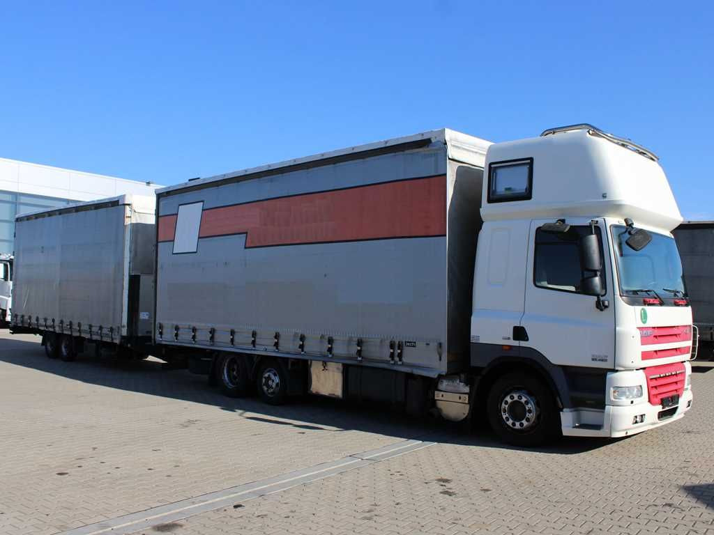 DAF CF 85.460,SECONDARY AIR CONDITION+FLIEGL TPS 100 DAF CF 85.460,6X2,SECONDARY AIR CONDITIONING+FLIEGL - Camión lona: foto 2 DAF CF 85.460,SECONDARY AIR CONDITION+FLIEGL TPS 100 DAF CF 85.460,6X2,SECONDARY AIR CONDITIONING+FLIEGL - Camión lona: foto 2