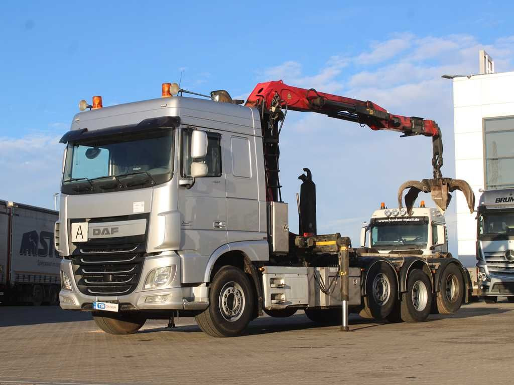 DAF XF 460, EURO 6, 8X2, 2X LIFTING AXLE, PALFINGER - Camión multibasculante: foto 1 DAF XF 460, EURO 6, 8X2, 2X LIFTING AXLE, PALFINGER - Camión multibasculante: foto 1