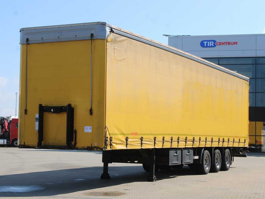 Kögel S 24-1, LOWDECK, LIFTING AXLE, SAF, LIFTING ROOF - Semirremolque lona: foto 1 Kögel S 24-1, LOWDECK, LIFTING AXLE, SAF, LIFTING ROOF - Semirremolque lona: foto 1