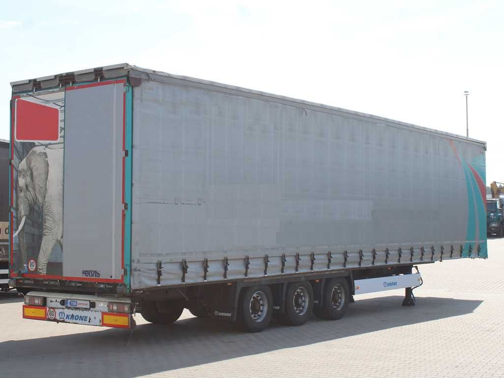 Krone SD 04, LIFTING AXLE, LOWDECK, LIFTING ROOF - Semirremolque lona: foto 3 Krone SD 04, LIFTING AXLE, LOWDECK, LIFTING ROOF - Semirremolque lona: foto 3