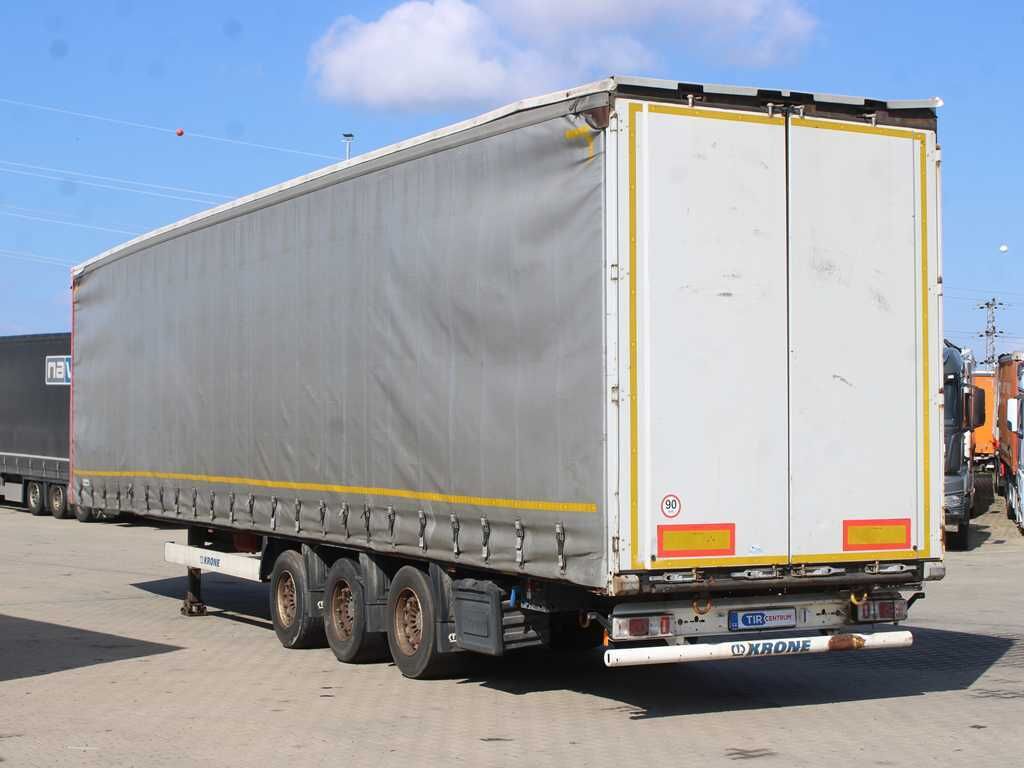 Krone SD, LIFTING AXLE, LOWDECK, LIFTING ROOF, MULTILOCK, SAF - Semirremolque lona: foto 5 Krone SD, LIFTING AXLE, LOWDECK, LIFTING ROOF, MULTILOCK, SAF - Semirremolque lona: foto 5