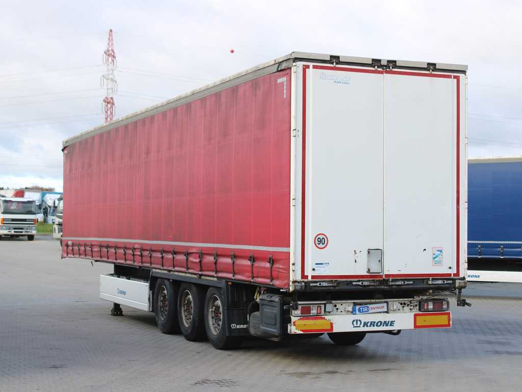 Krone SD, LIFTING AXLE, MULTILOCK, SAF, 2x PALLET BASKET - Semirremolque lona: foto 5 Krone SD, LIFTING AXLE, MULTILOCK, SAF, 2x PALLET BASKET - Semirremolque lona: foto 5