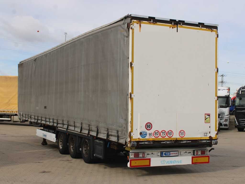 Krone SD, LOWDECK, MULTILOCK, LIFTING AXLE, LIFTING ROOF, SAF - Semirremolque lona: foto 5 Krone SD, LOWDECK, MULTILOCK, LIFTING AXLE, LIFTING ROOF, SAF - Semirremolque lona: foto 5