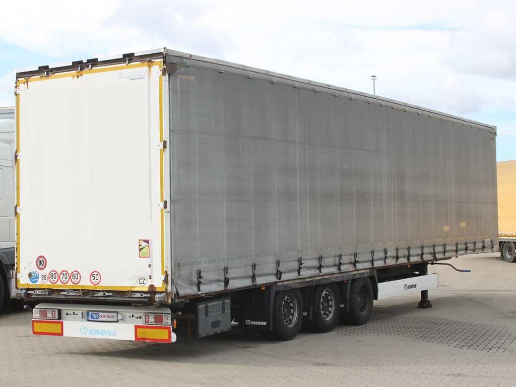 Krone SD, LOWDECK, MULTILOCK, LIFTING AXLE, LIFTING ROOF, SAF - Semirremolque lona: foto 4 Krone SD, LOWDECK, MULTILOCK, LIFTING AXLE, LIFTING ROOF, SAF - Semirremolque lona: foto 4