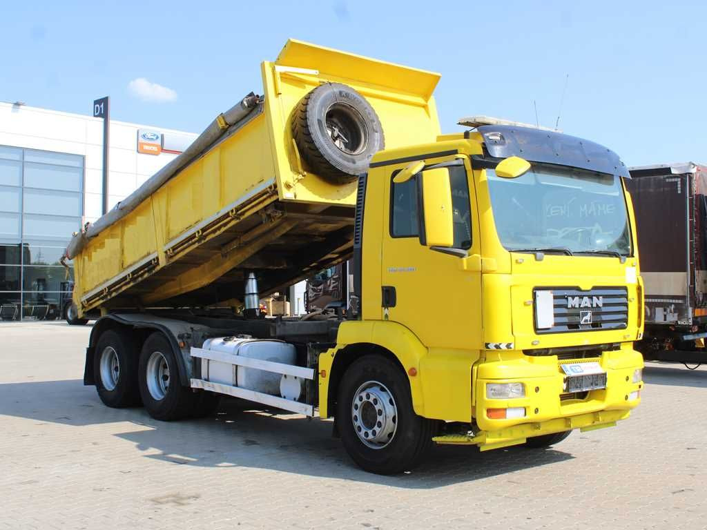 MAN TGM 26.280, THREE-SIDED,SECONDARY AIR CONDITION - Camión volquete: foto 2 MAN TGM 26.280, THREE-SIDED,SECONDARY AIR CONDITION - Camión volquete: foto 2