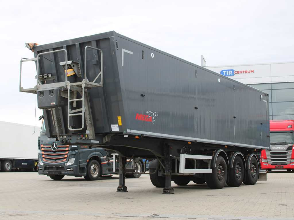 Semirremolque volquete MEGA MEGA LIGHT, SAF, LIFTING AXLE, FOLDING ROOF: foto 1