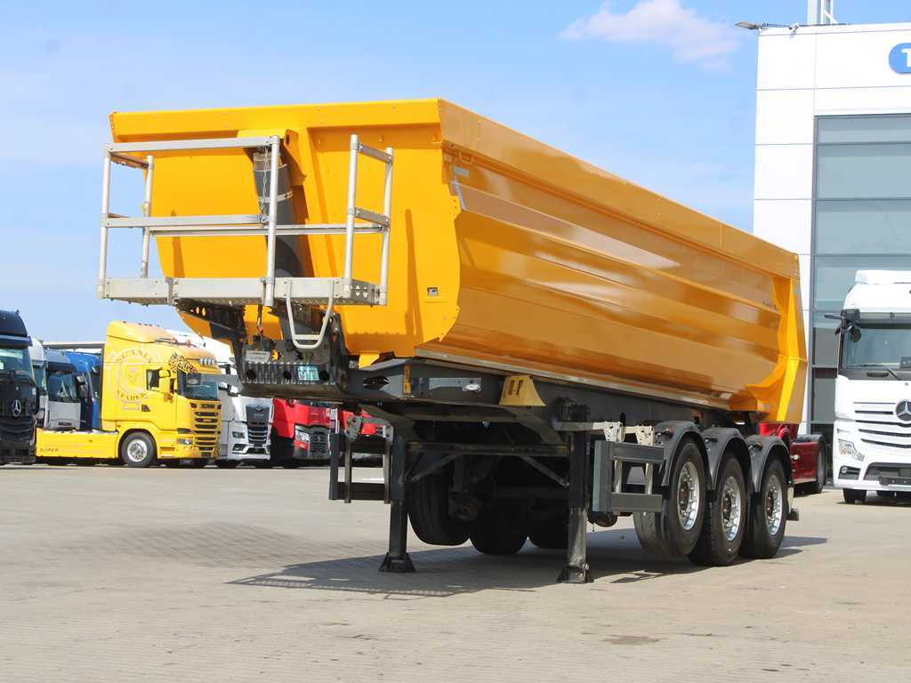 Meiller MHPS 15/27, SAF, LIFT AXLE, 30m³, SLIDING PIN FOR 4X2 AND 6X4 - Semirremolque volquete: foto 1 Meiller MHPS 15/27, SAF, LIFT AXLE, 30m³, SLIDING PIN FOR 4X2 AND 6X4 - Semirremolque volquete: foto 1