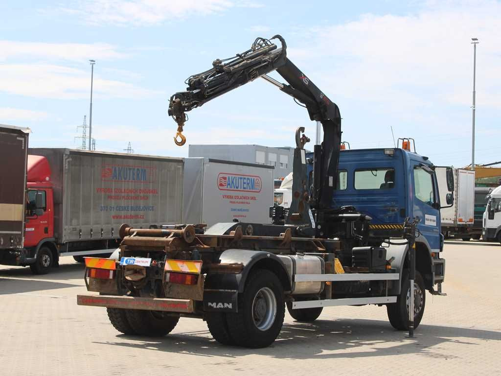 Mercedes-Benz AXOR 1824, CRANE HIAB 099B-3 DUO, 4x4 - Camión multibasculante, Camión grúa: foto 3 Mercedes-Benz AXOR 1824, CRANE HIAB 099B-3 DUO, 4x4 - Camión multibasculante, Camión grúa: foto 3
