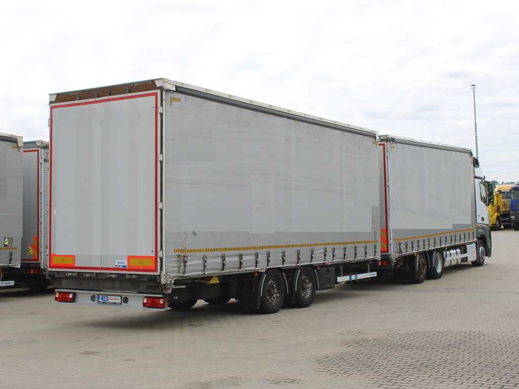 Mercedes-Benz Actros 2542, 6X2, LIFTING AXLE + PANAV TVK18M - Camión lona: foto 4 Mercedes-Benz Actros 2542, 6X2, LIFTING AXLE + PANAV TVK18M - Camión lona: foto 4